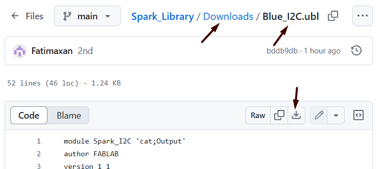 Example of where to find your files